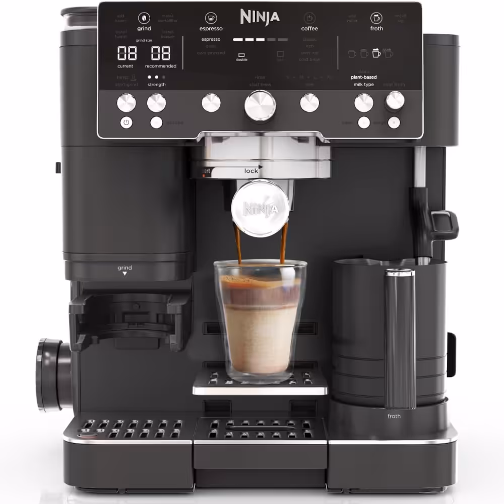 Ninja Luxe Café Premier ES601UKBK coffe machine - Front view