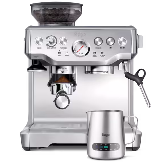 Sage the Barista Express BES875 espresso machine - Front view